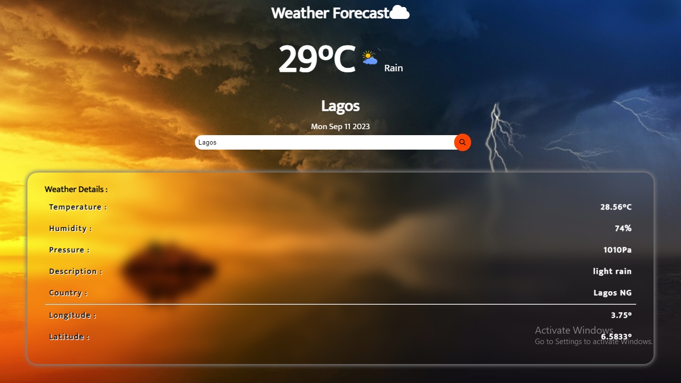 Forecast and Weather Companion