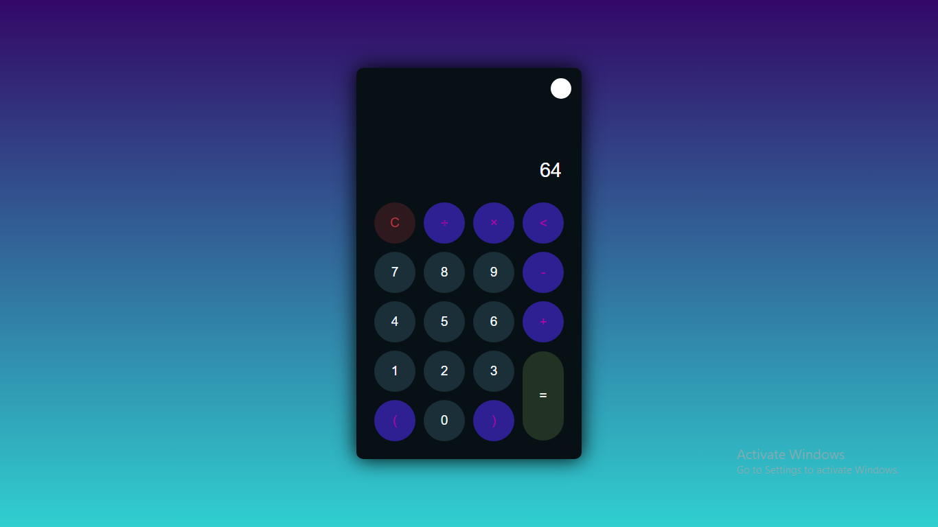 Simple and Efficient Calculator