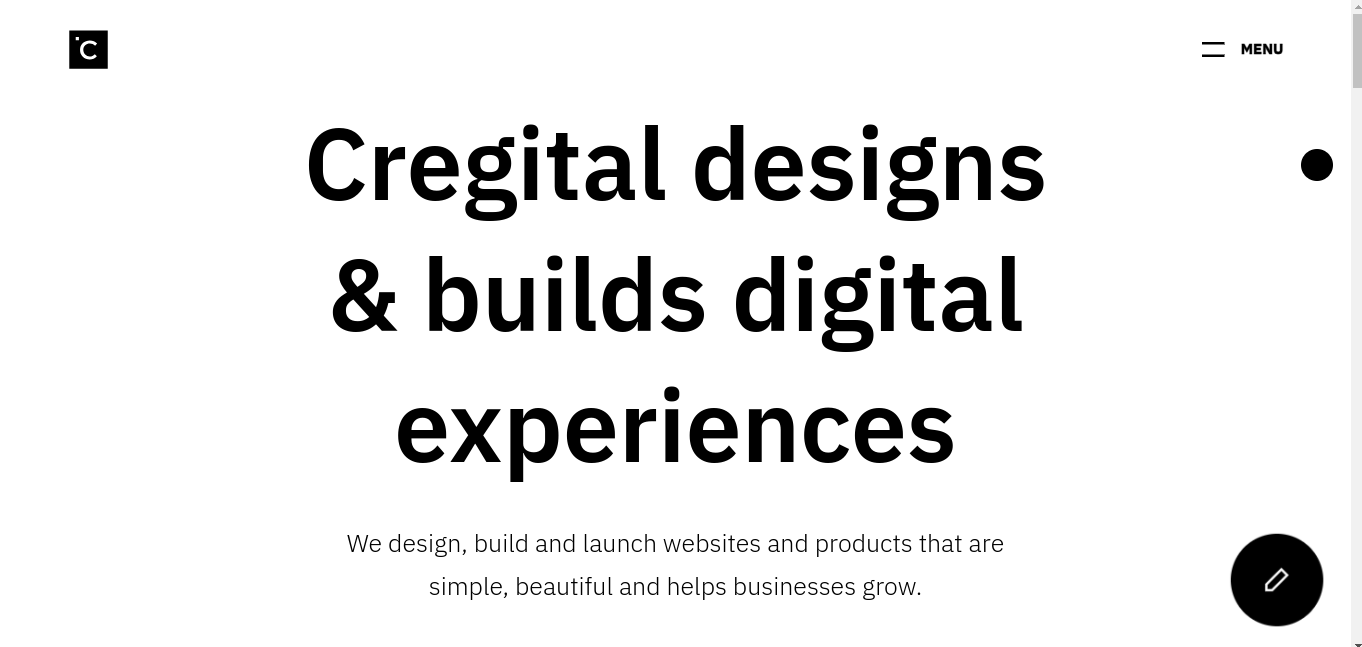 Cregital Website